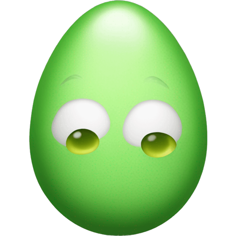 green egg mutated emoji