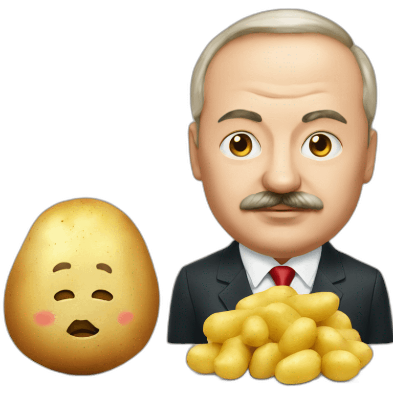 lukashenko and potato emoji