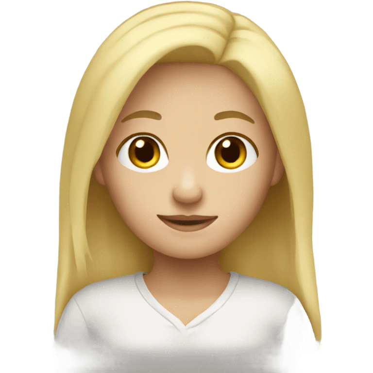  blond girl emoji