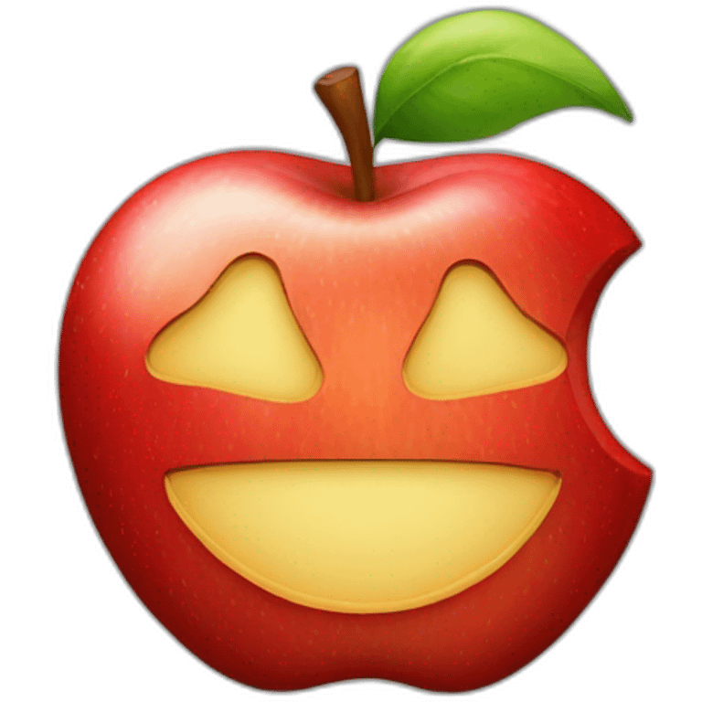 Apple logo i phone emoji