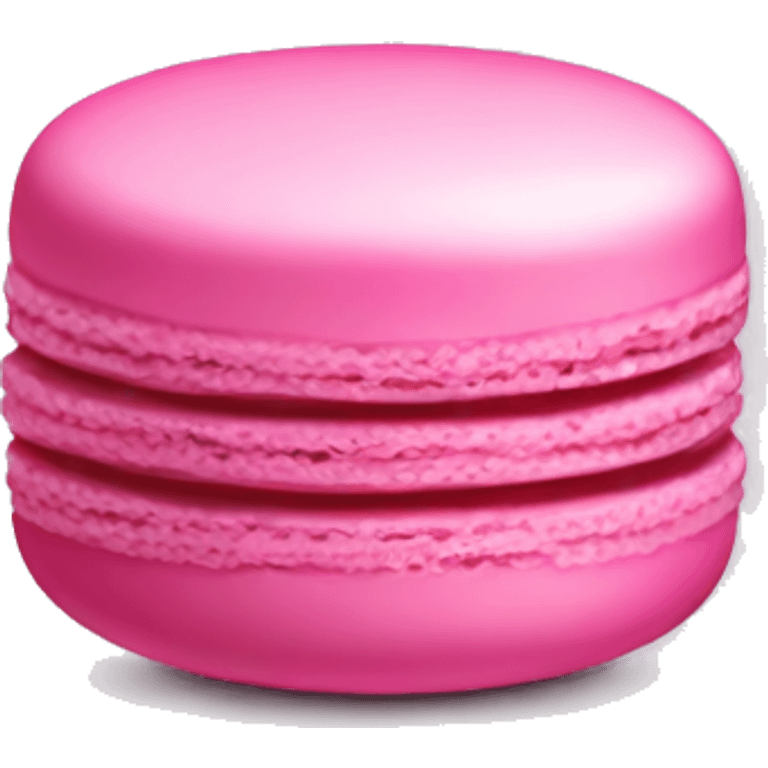 pink macaroon emoji