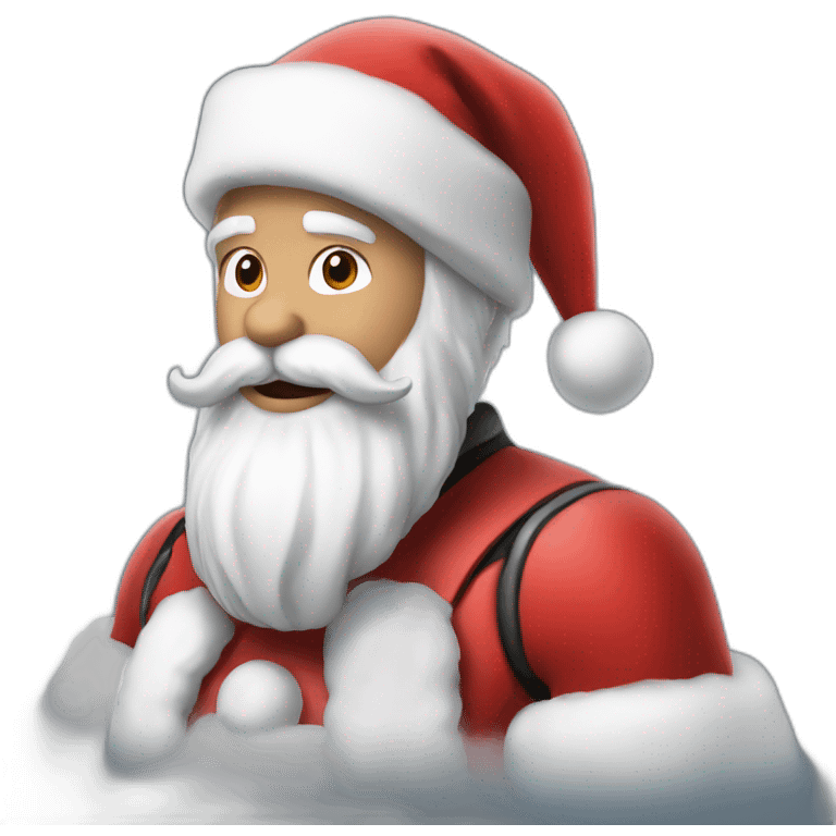 antman santa emoji