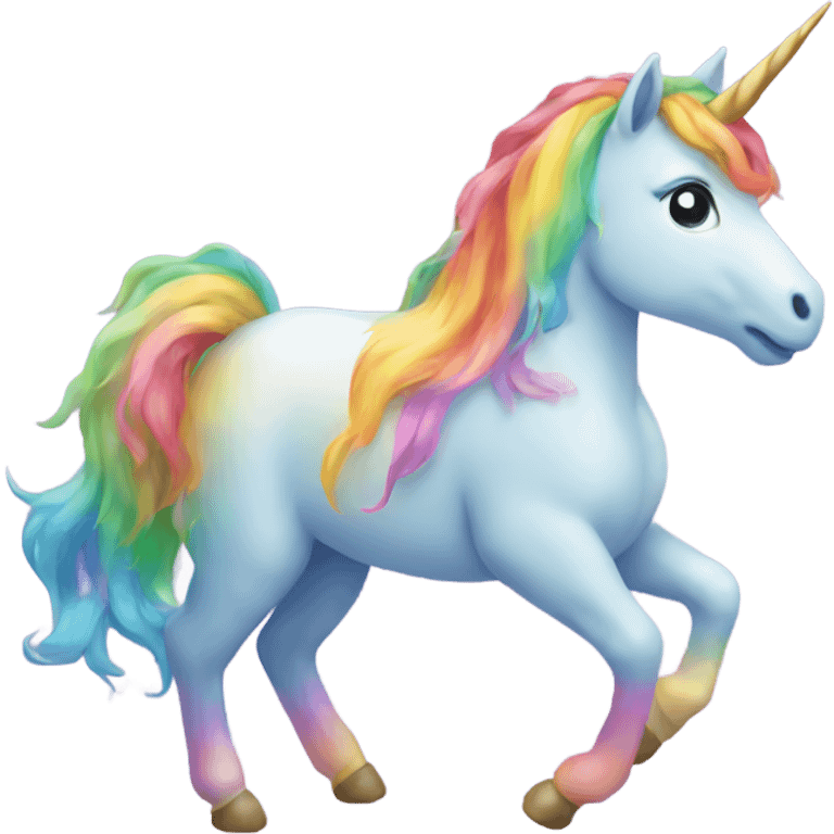 Rainbow Unicorn  emoji