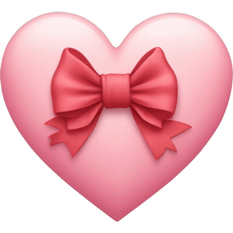 a heart with a bow emoji