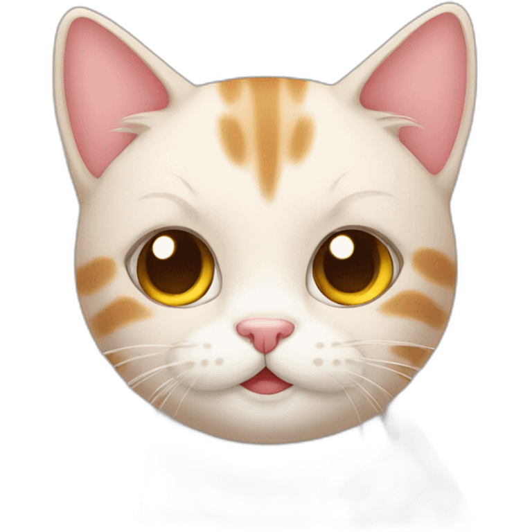 Cat kawaii emoji