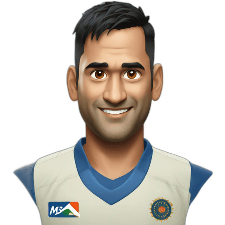 Ms Dhoni emoji