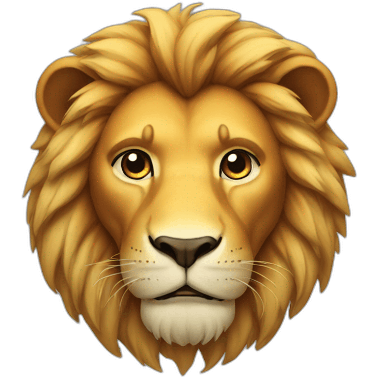 gigantic lion emoji