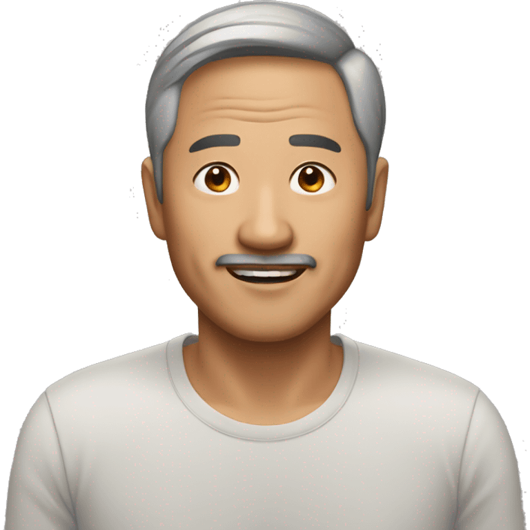 50 years old asian guy emoji