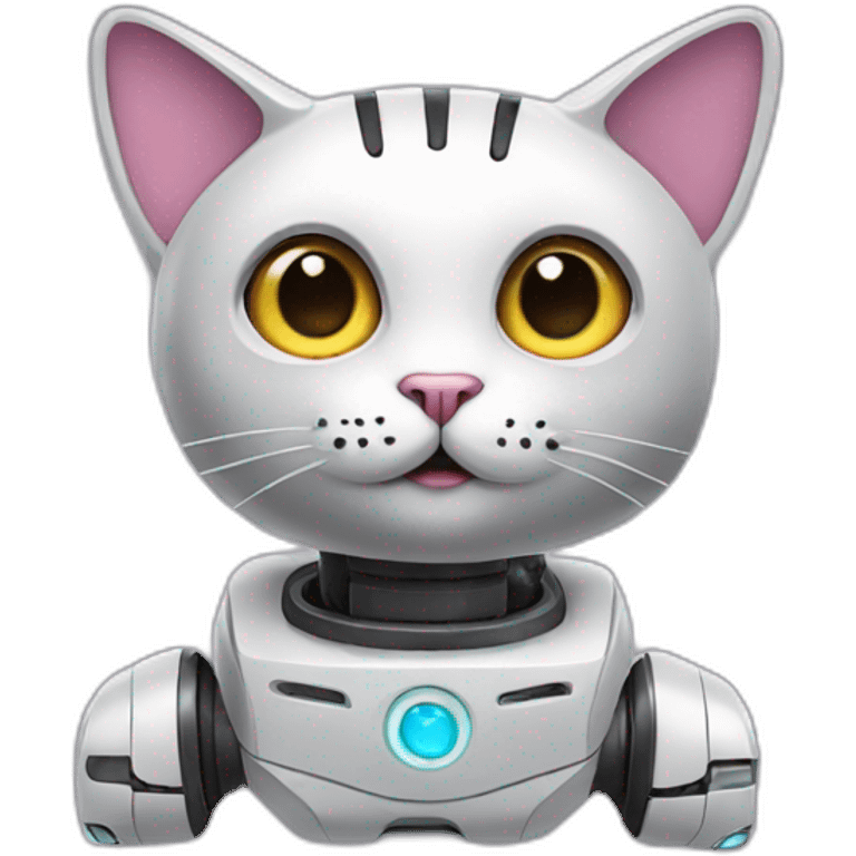 cat robot emoji