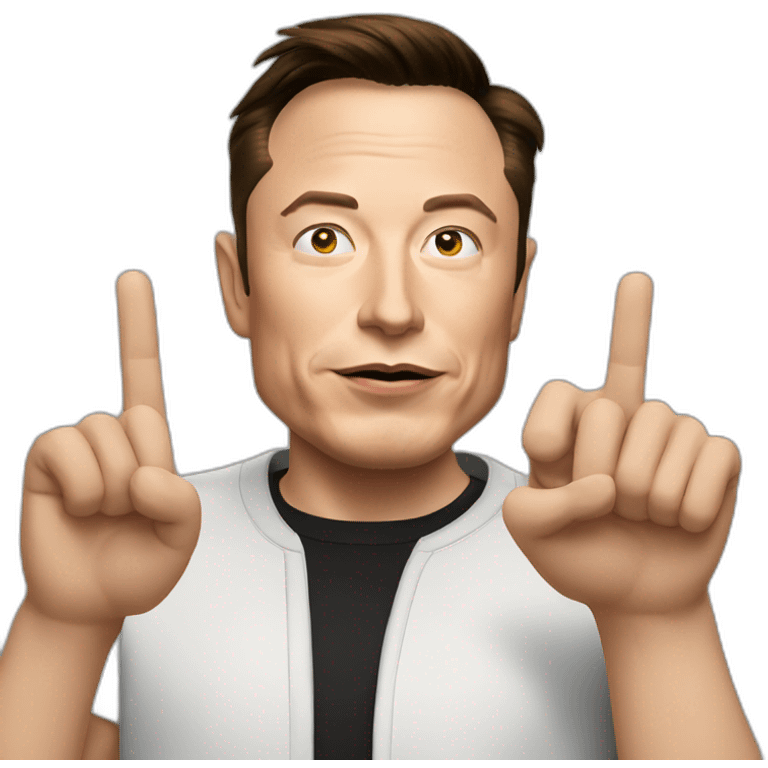 elon musk ok finger emoji