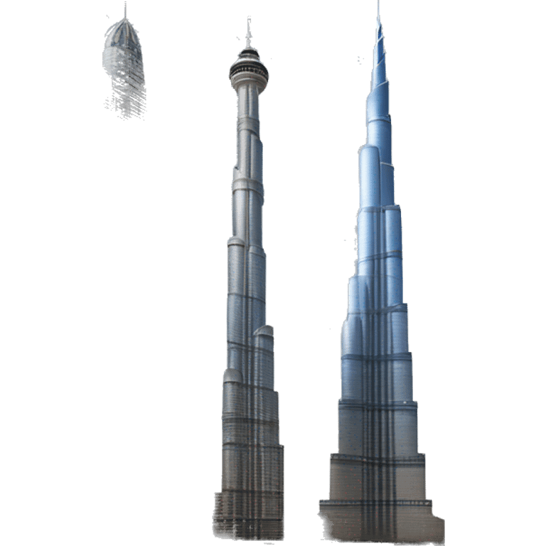 photorealistic Burj khalifa emoji