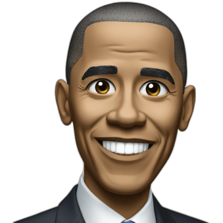 le president bara obama emoji