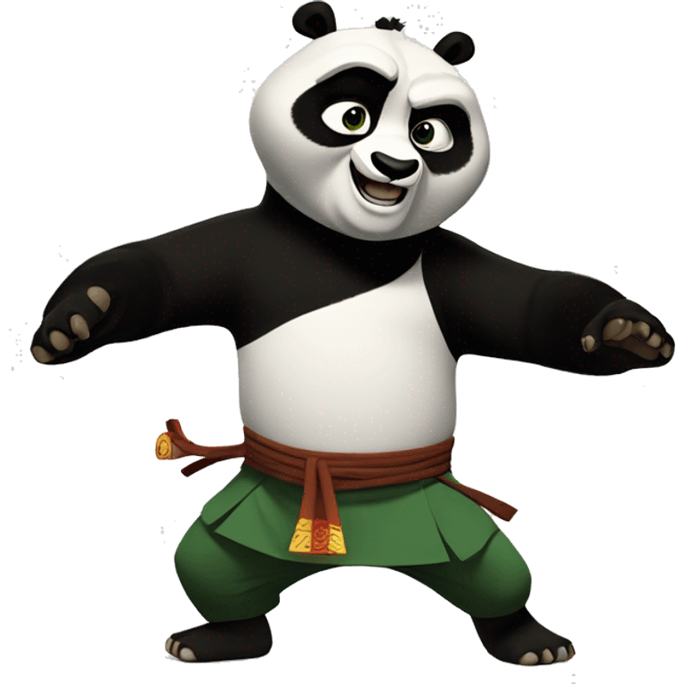 Kung fu panda emoji