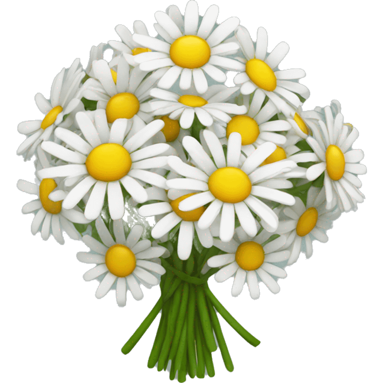 Daisy bouquet emoji