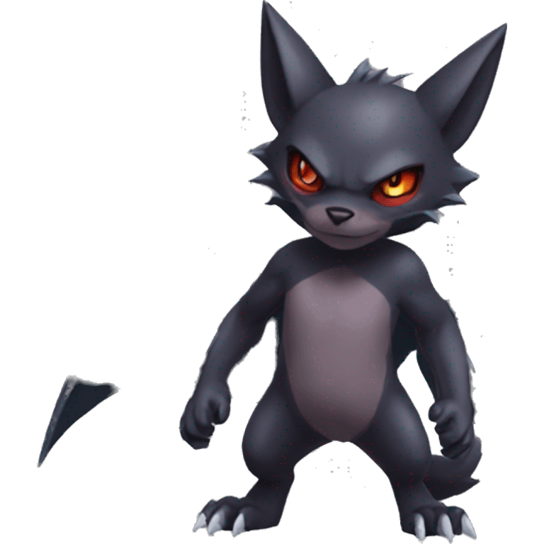 Litten-Bat-Zoroark full body emoji