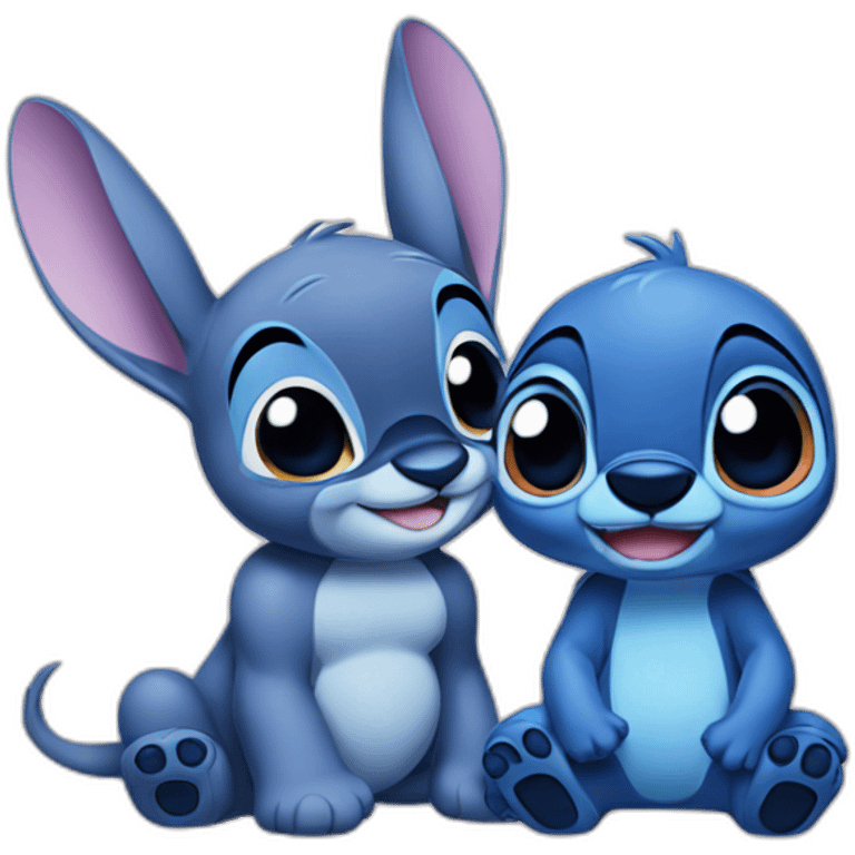 thumper and Stitch emoji