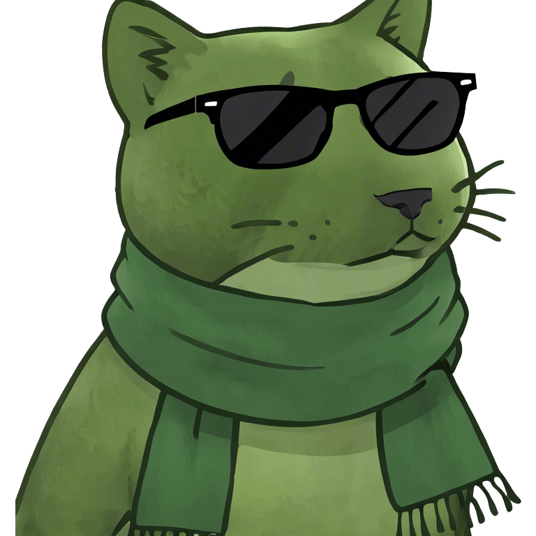 cool cat emoji