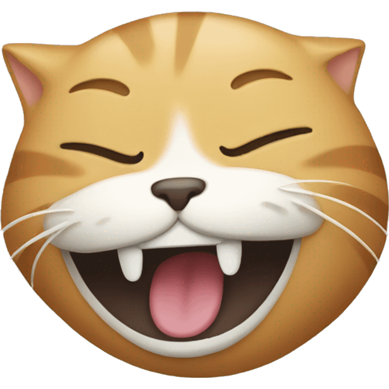 cat laughing emoji