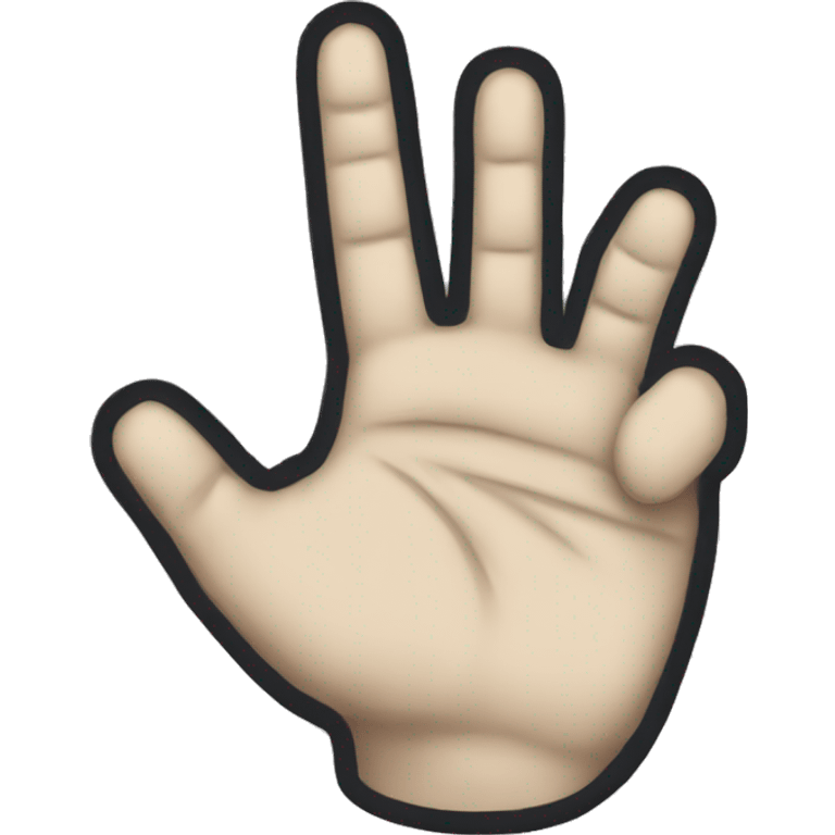 rock'n'roll hand emoji