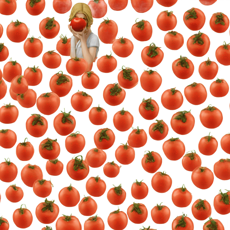 tomate girl aesthetics  emoji