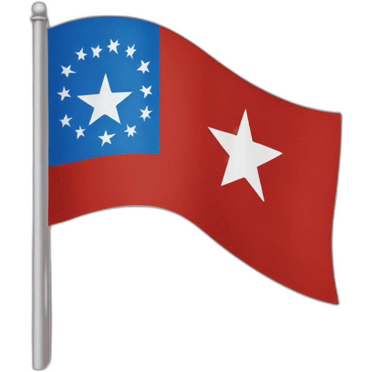 Socialism flag emoji