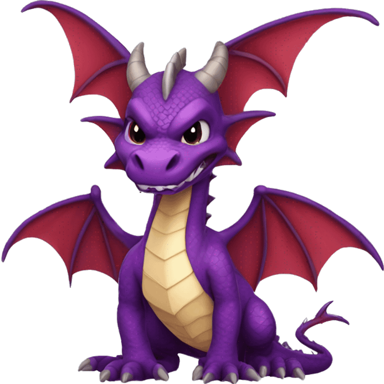 Cynder the Dragon emoji