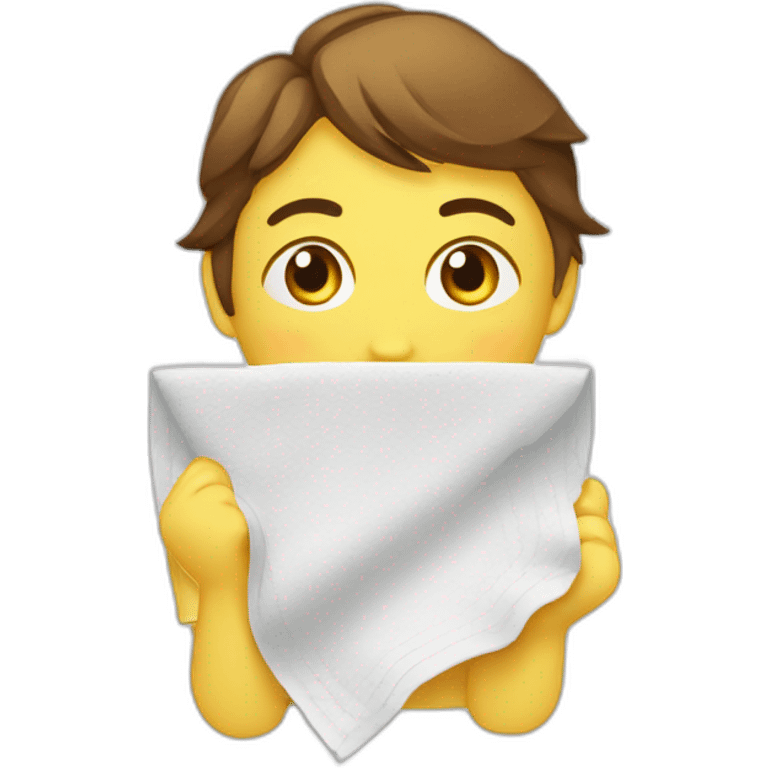 Serviette hygiénique emoji