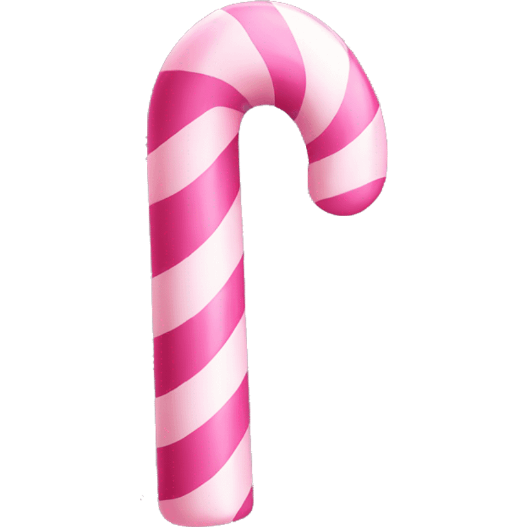 Pink candy cane emoji