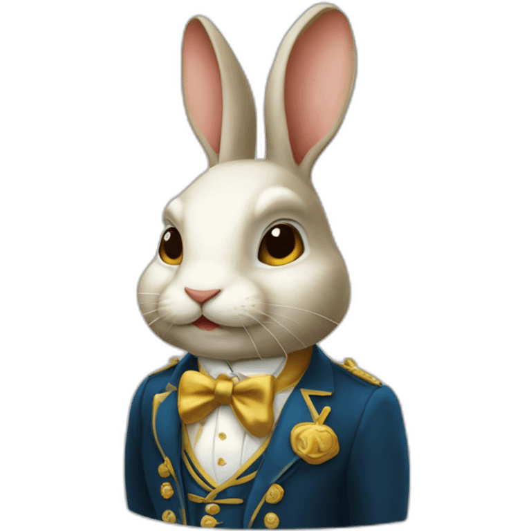 Lapin riche emoji