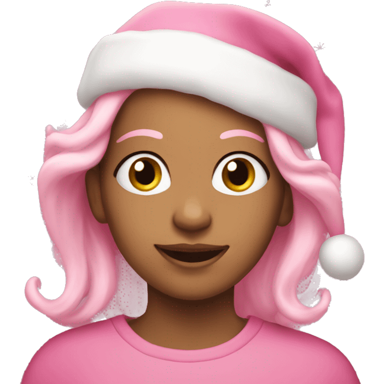 Pink Christmas  emoji