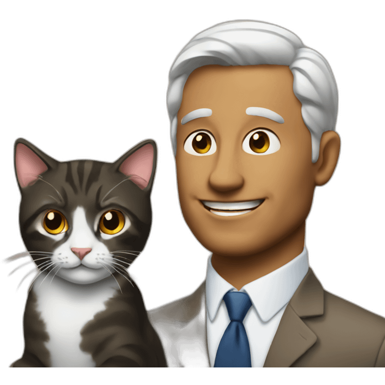 richman with cat emoji