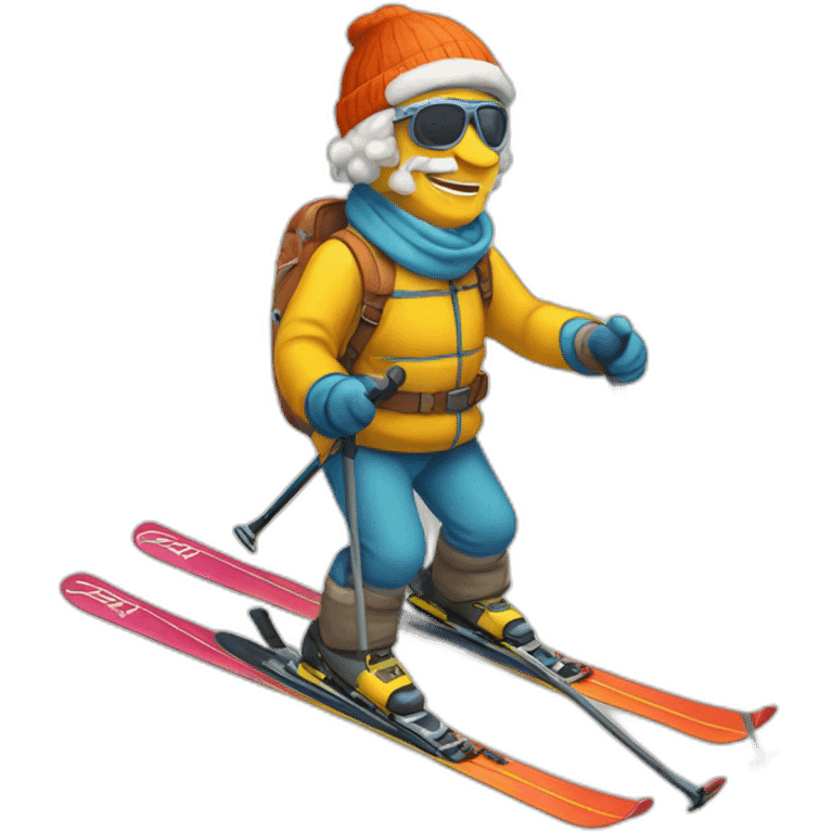 Anciens ski emoji