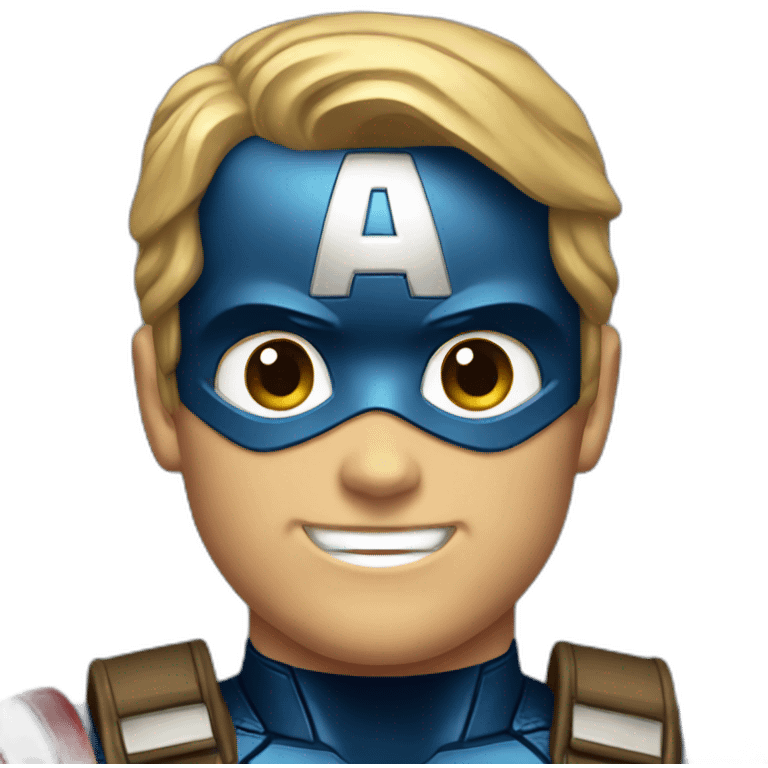 JC captain america emoji