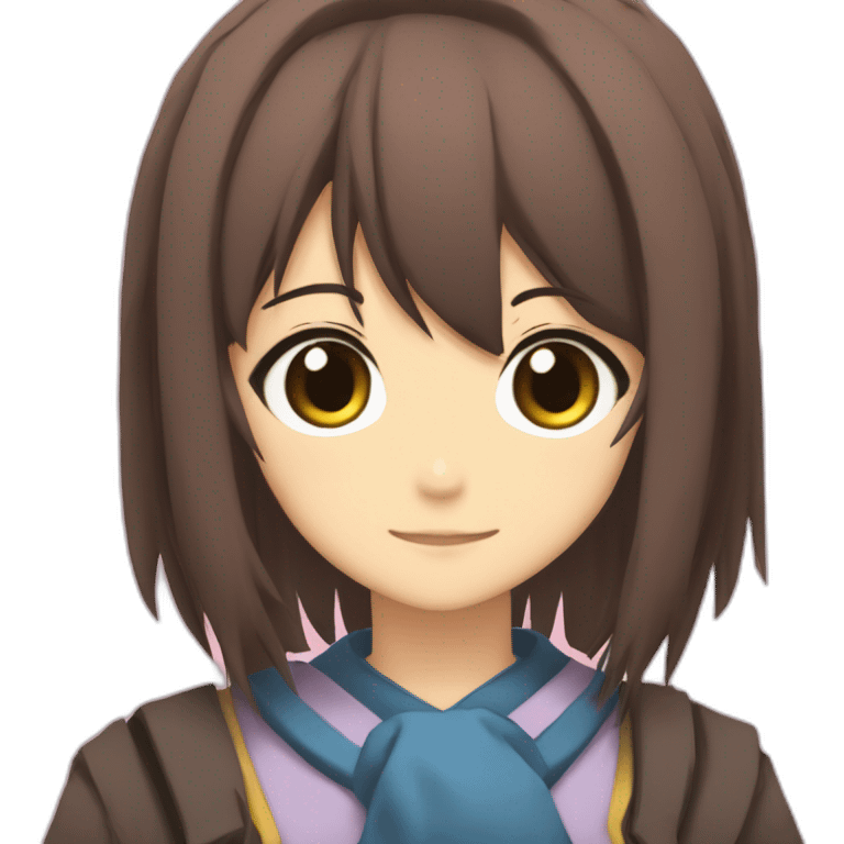 haruhi suzumiya emoji