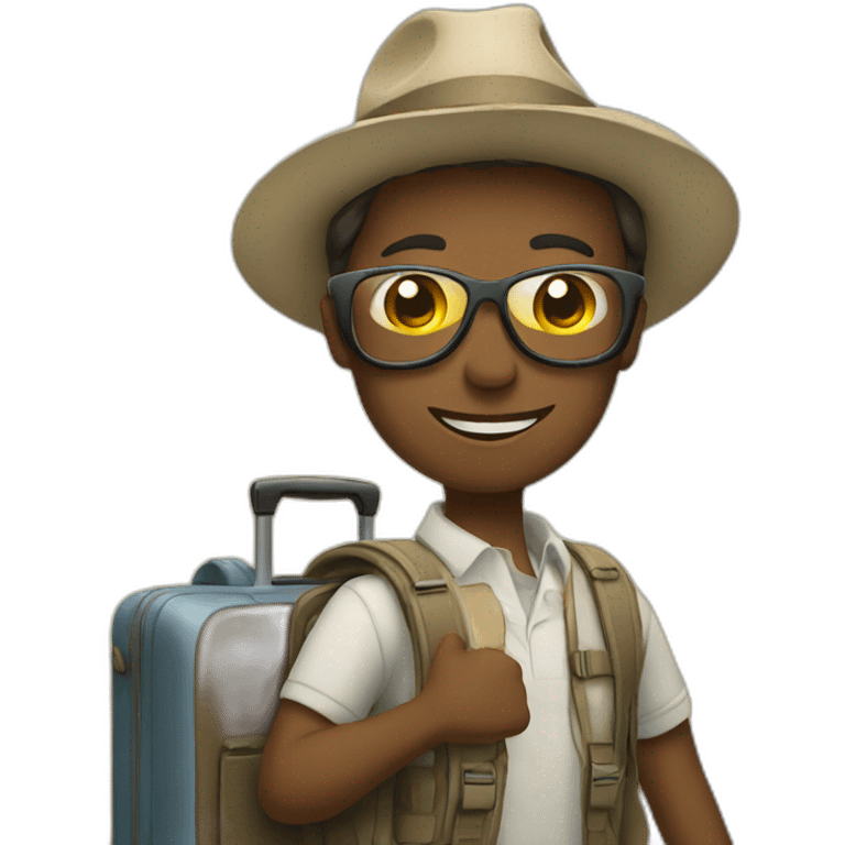 Traveling  emoji