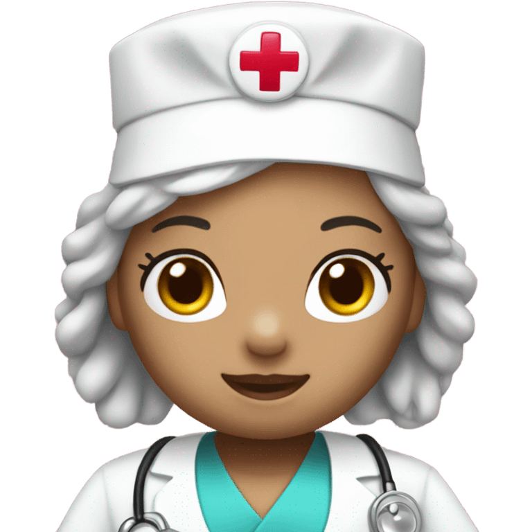 Hello kitty nurse emoji