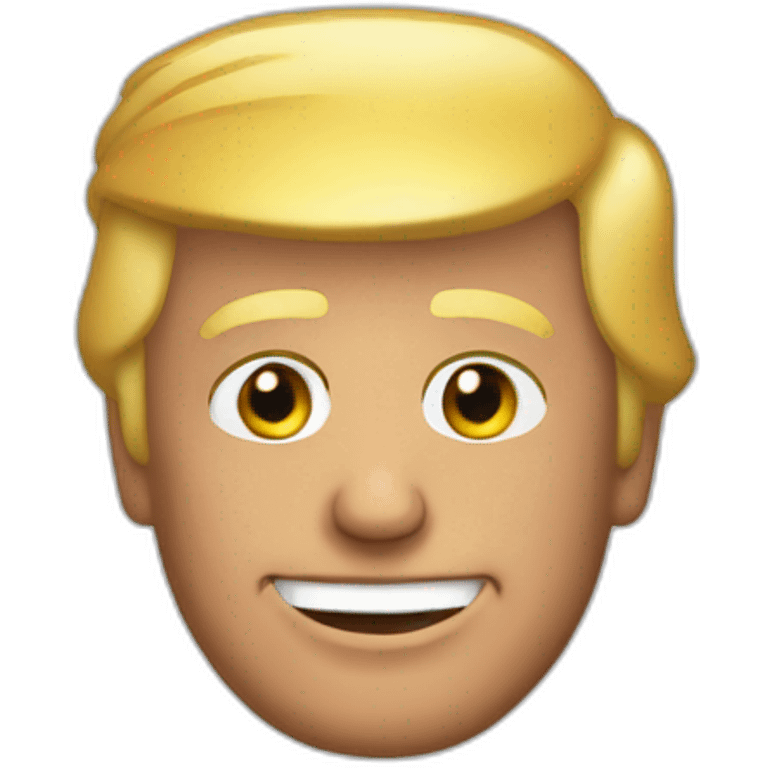 Donald trump dressed as a mainer emoji