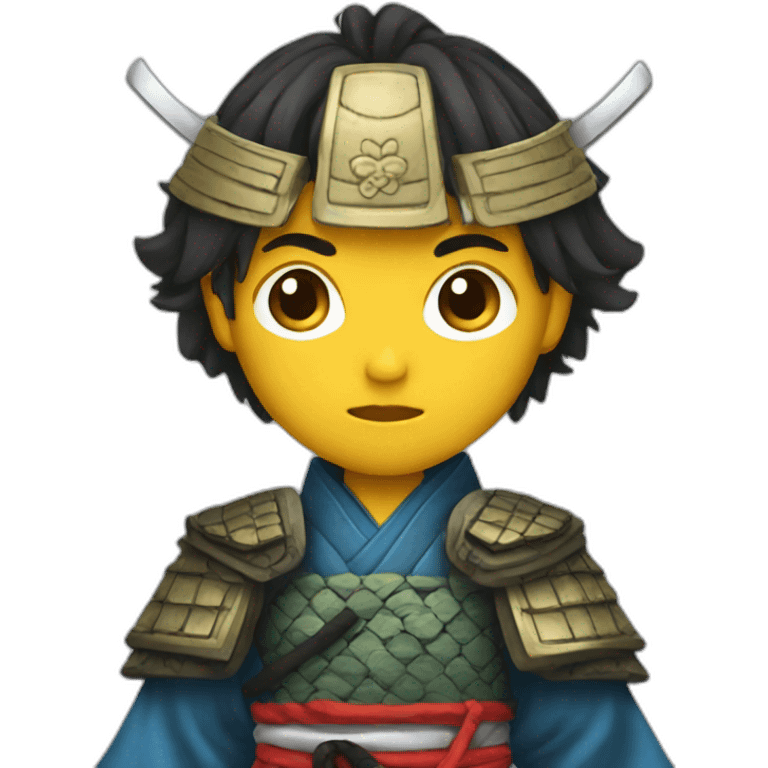 Samurai boy emoji