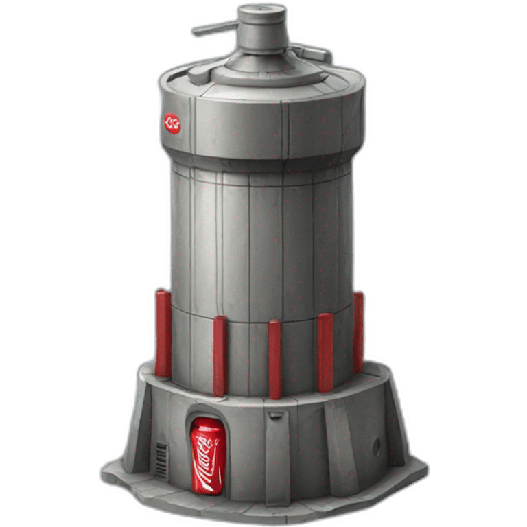 Coca cola turret emoji