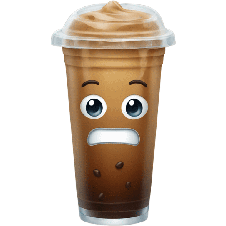 Iced coffee  emoji