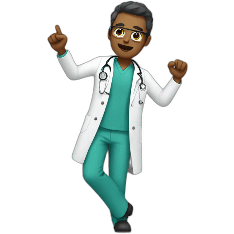 Doctor dabing  emoji