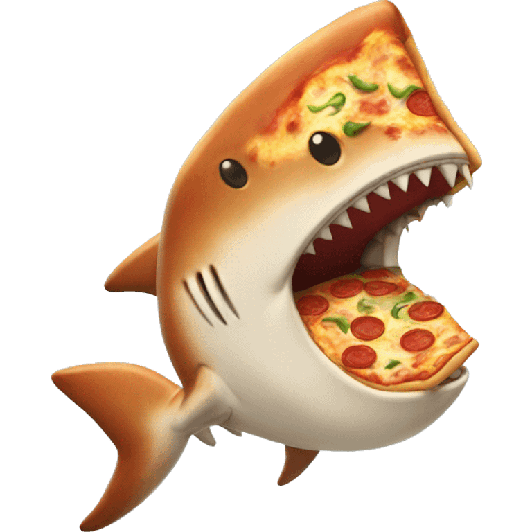 pizza shark emoji