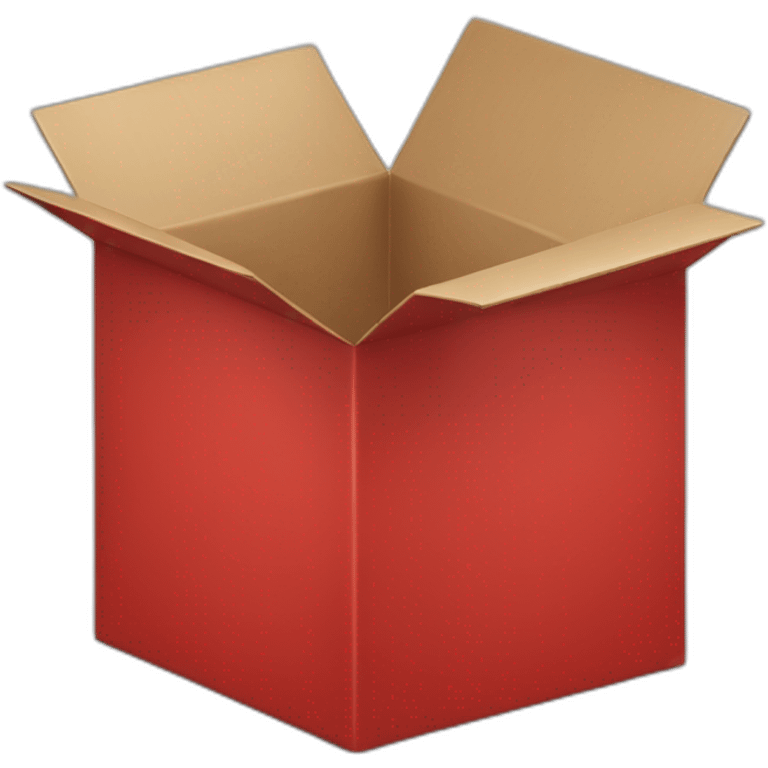 open box red emoji