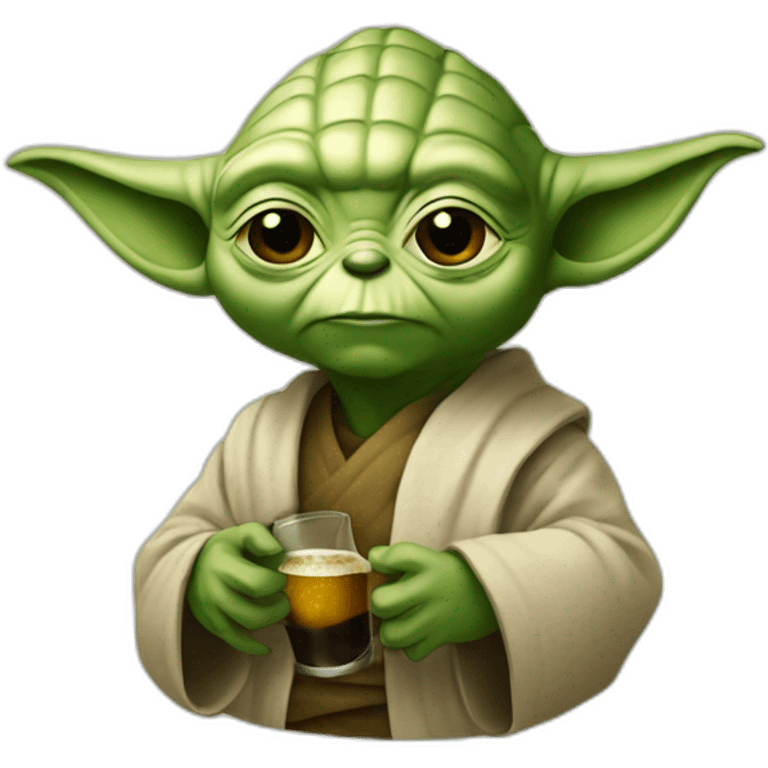 yoda beer emoji