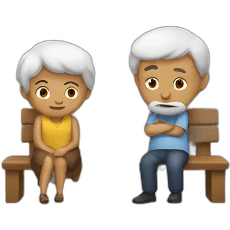 deux personne qui parlent emoji