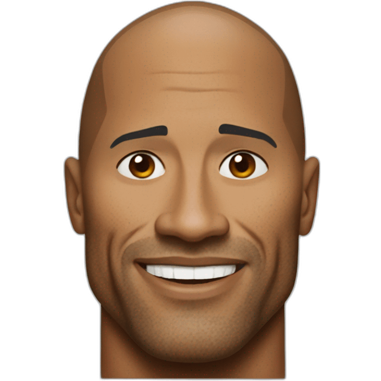 Dwayne Johnson  emoji