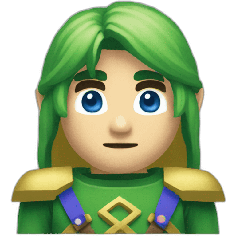 Link zelda 8 bit emoji