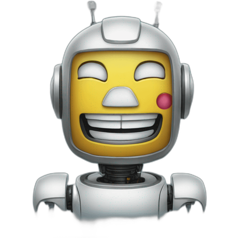 robot sonriendo emoji