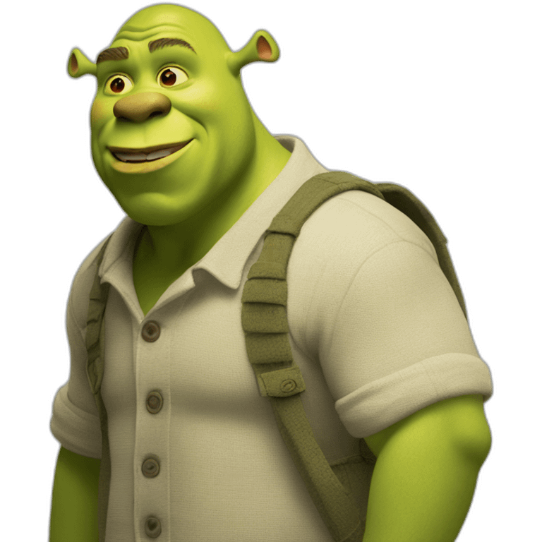 shrek en lacoste TN emoji