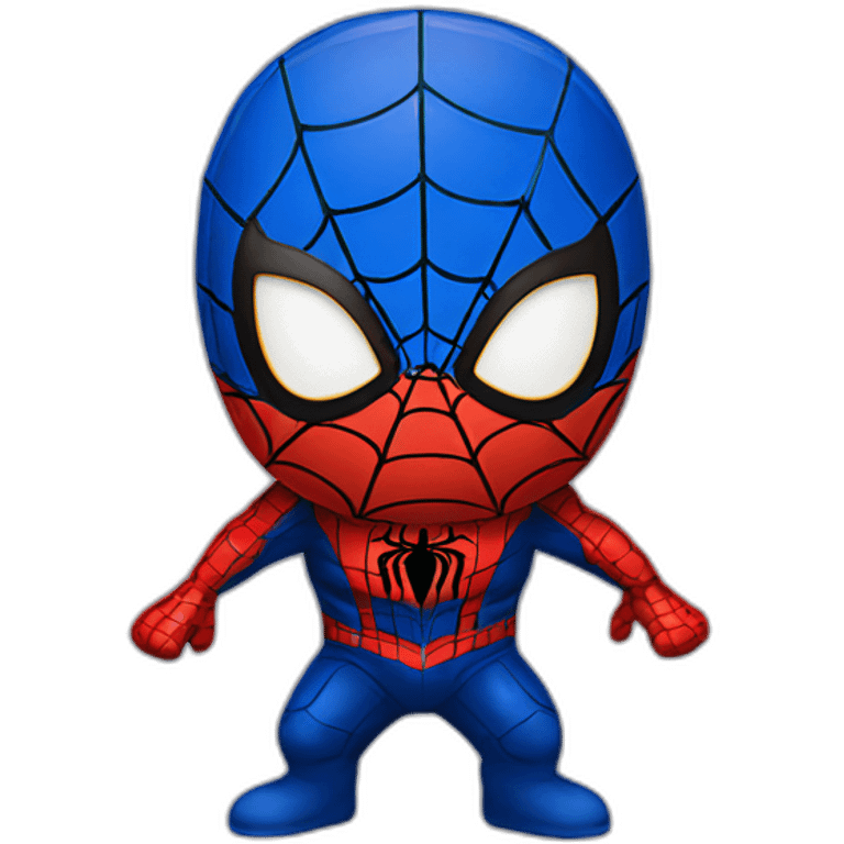 Rainbow spider-man emoji